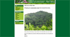 Desktop Screenshot of plant-talk.org